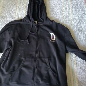 Disneyland Zipper Hoodie Embroidered